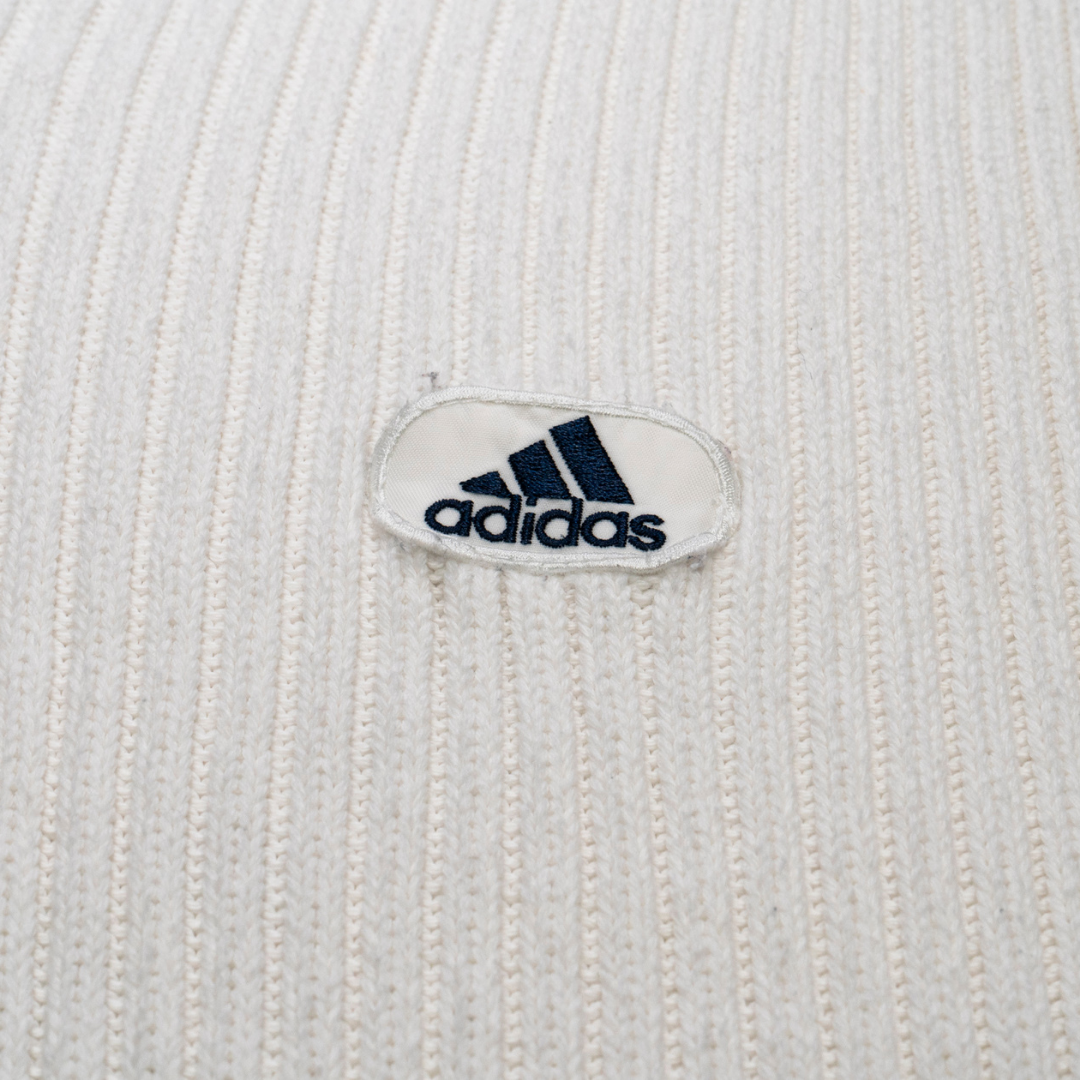 Chaleco Adidas "Tennis Court" 90s White - Talla L/XL