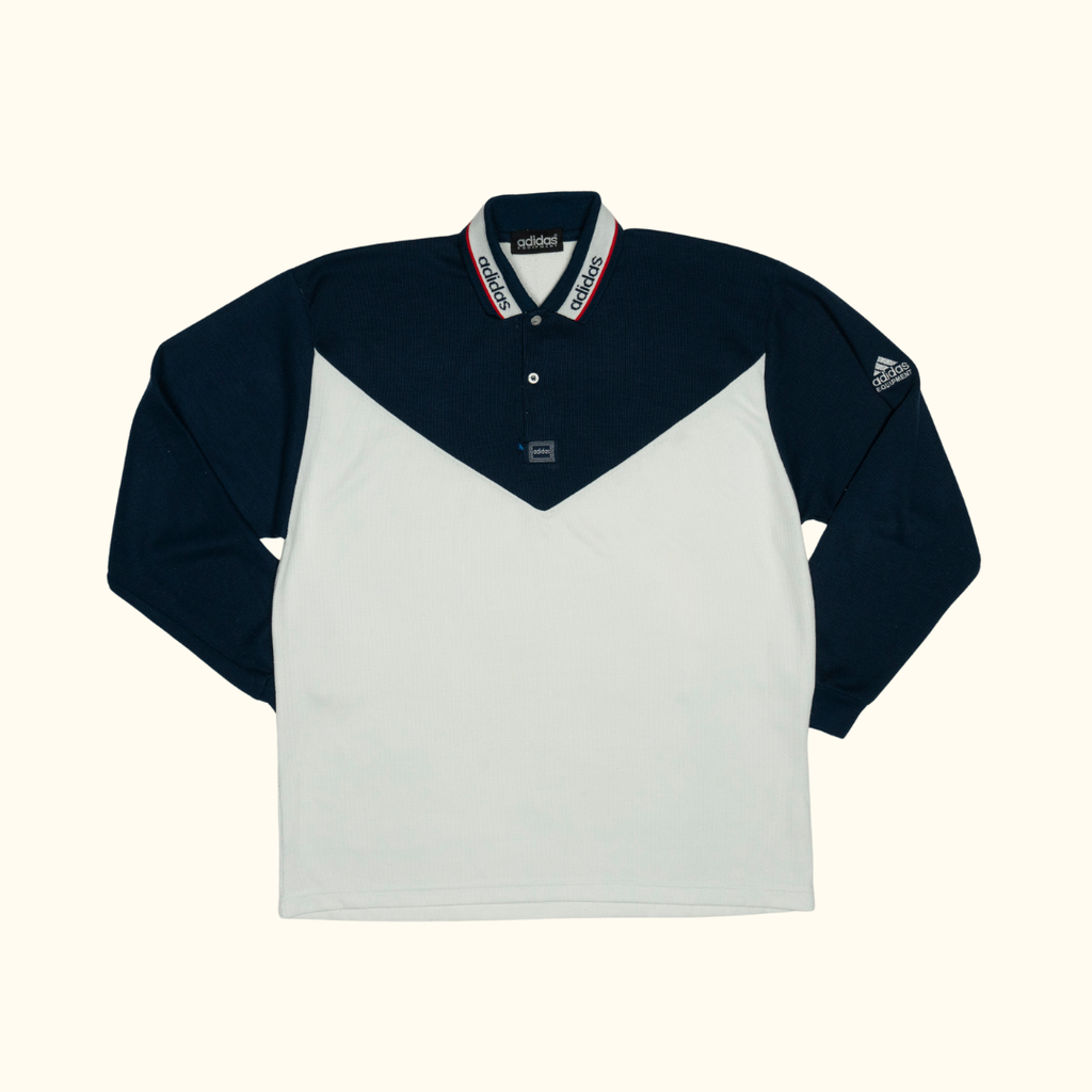 Polo Adidas EQT "Bootleg" Chevron - Talla XL/XXL