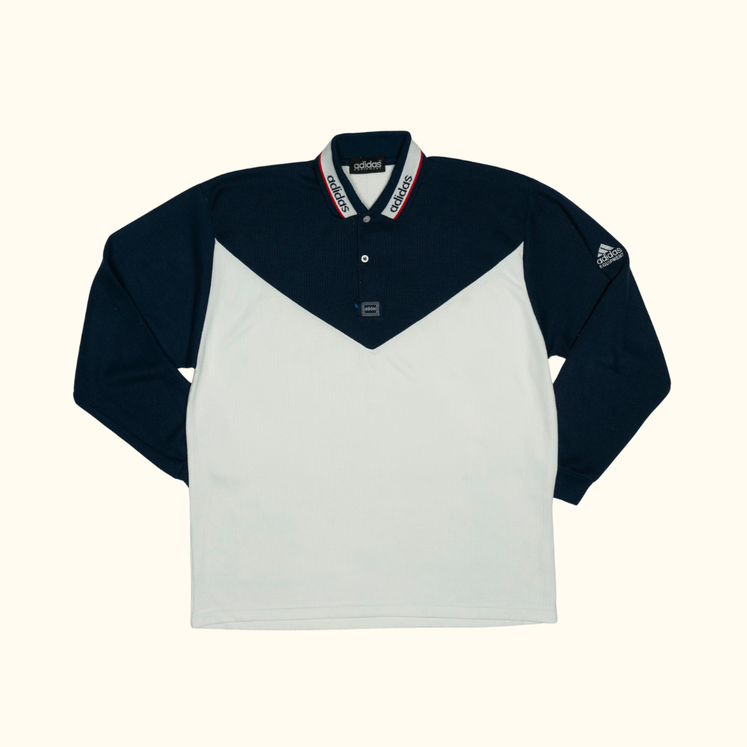 Polo Adidas EQT "Bootleg" Chevron - Talla XL/XXL