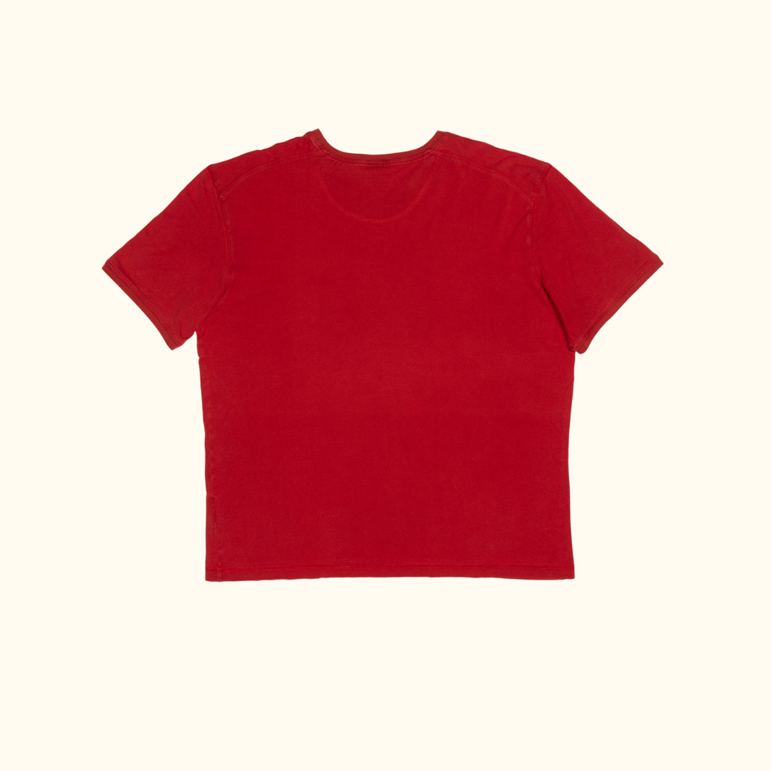 Camiseta Nike Vintage "Ringer Tee" Red Clay - Talla XL