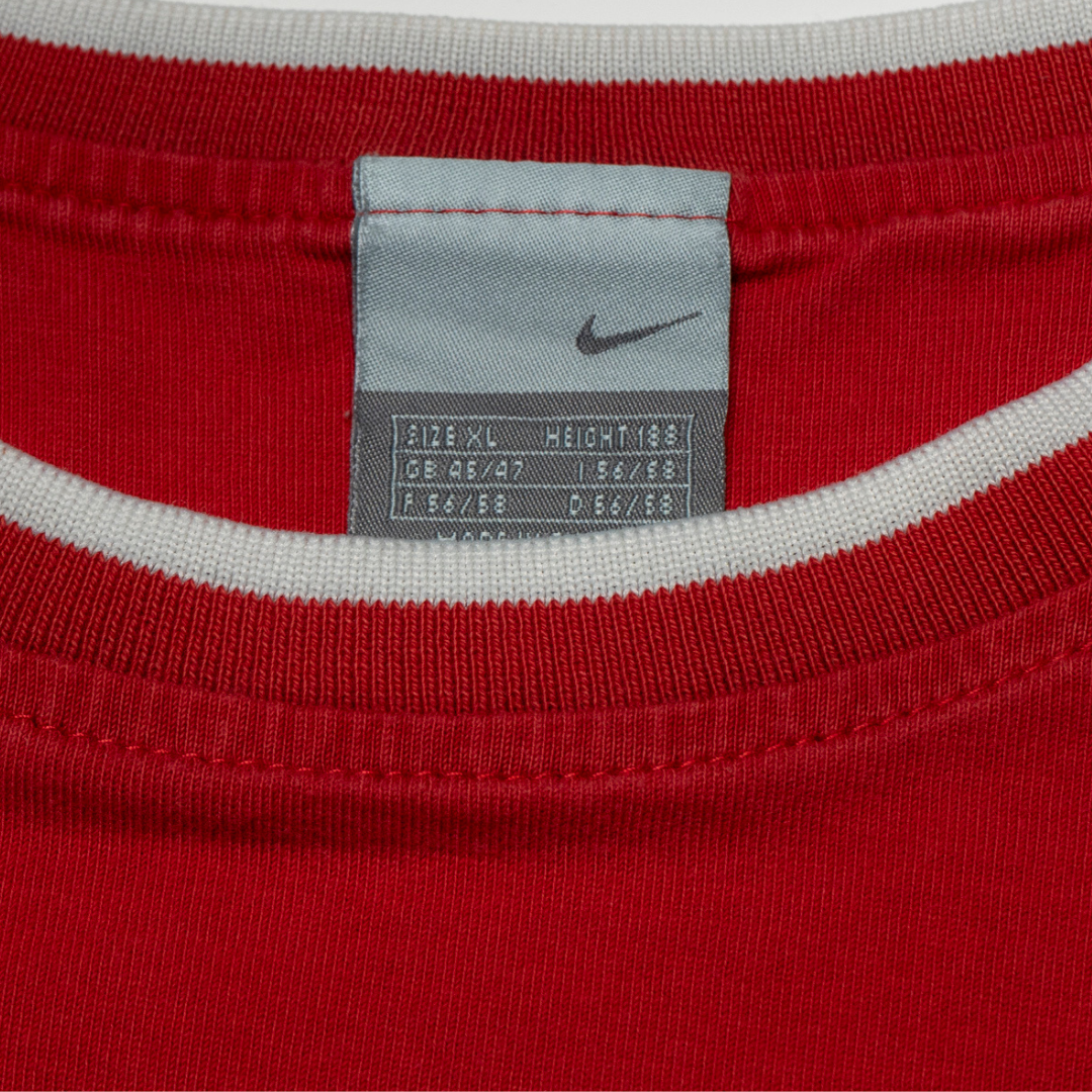 Camiseta Nike Vintage "Ringer Tee" Red Clay - Talla XL