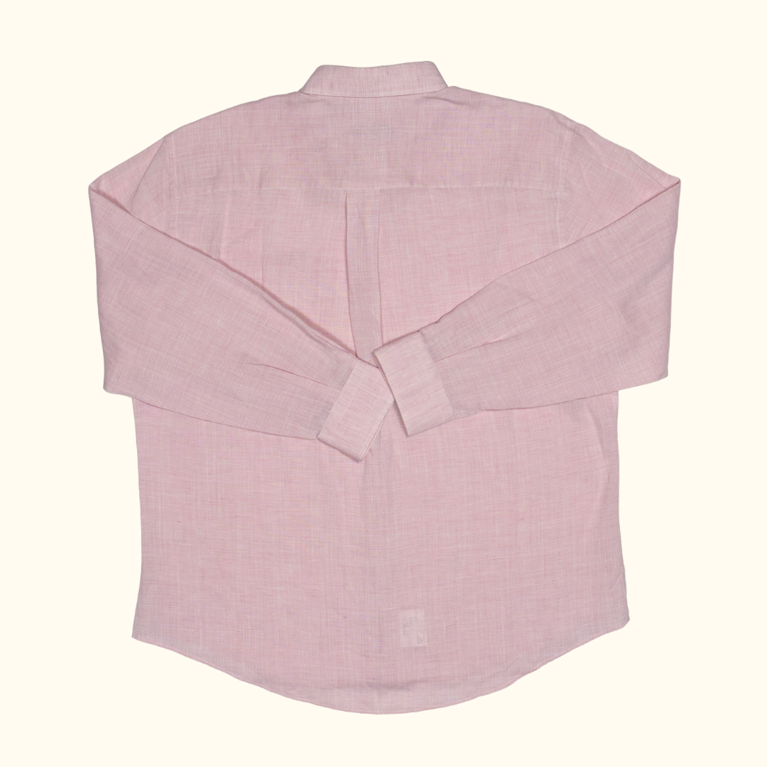 Camisa Burberry London "Salmon Chambray" - Talla L/XL