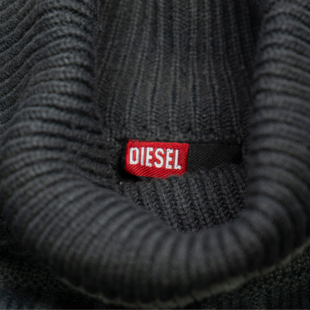 Jersey Diesel "Industry" Roll Neck Dark Green - Talla XXL