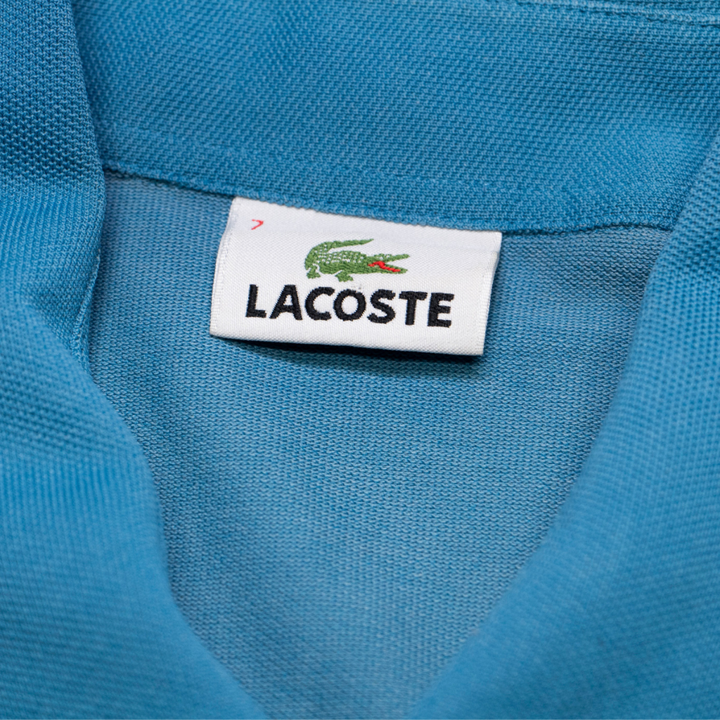 Polo Lacoste "Bowling Cut" Petrol Blue - Talla XXL