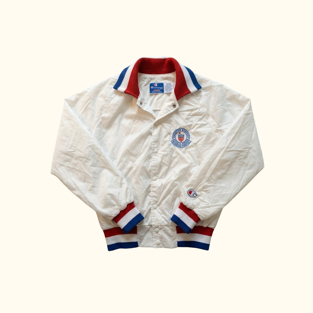 Chaqueta Champion USA Olympic Training Center Made in USA Vintage- Talla M