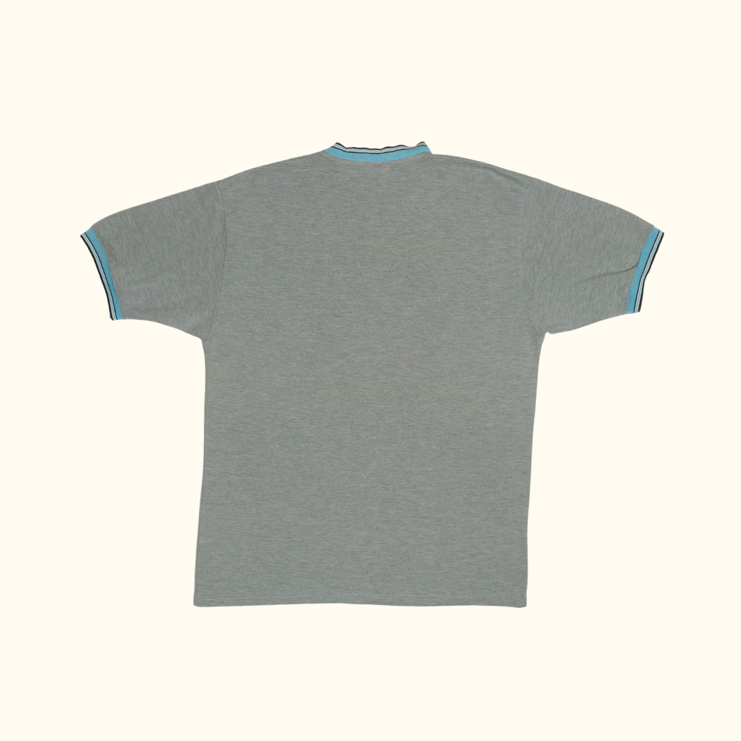 Camiseta Lacoste "V-Neck Structured" Grey - Talla XXL