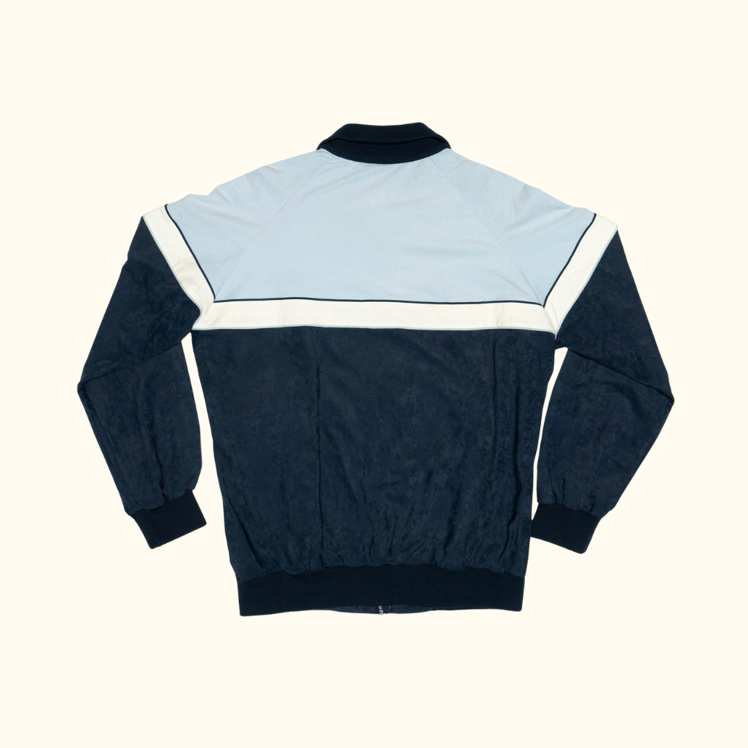 Chaqueta Adidas Vintage "Velour Block" 80s - Talla M