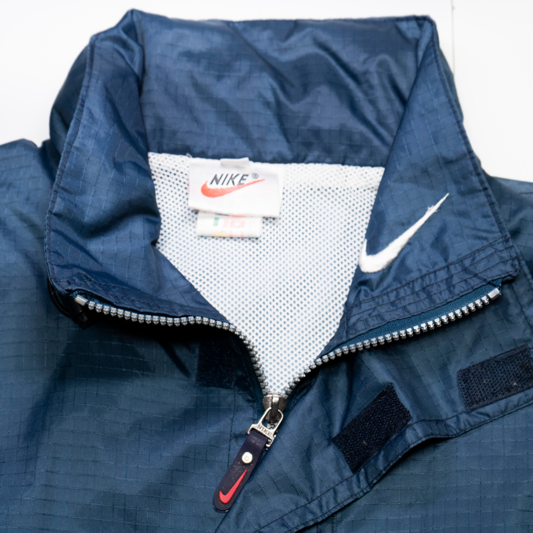 Cortavientos Nike "Bootleg" 90s Ripstop Navy - Talla XL